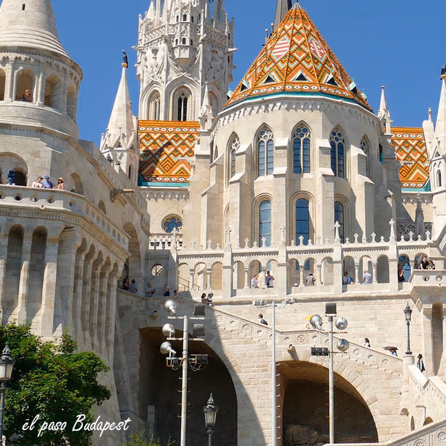 Fisherman's Bastion in the Buda Castle District