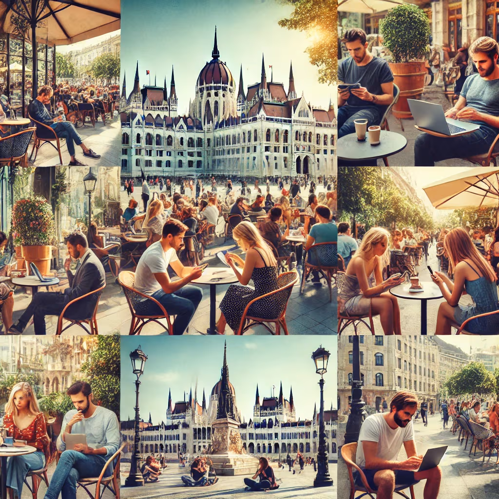 Conectividad y wifi en Budapest
