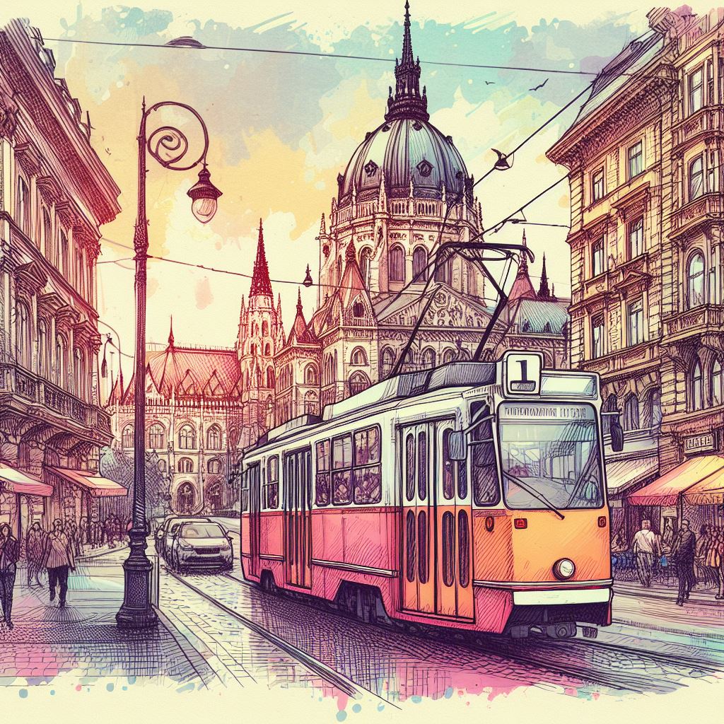 Tram di Budapest