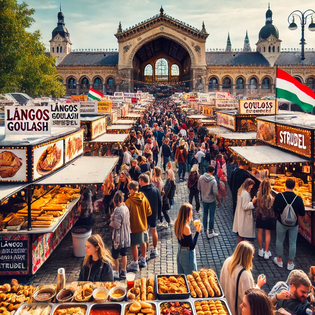 Mercati e cibo di strada a Budapest