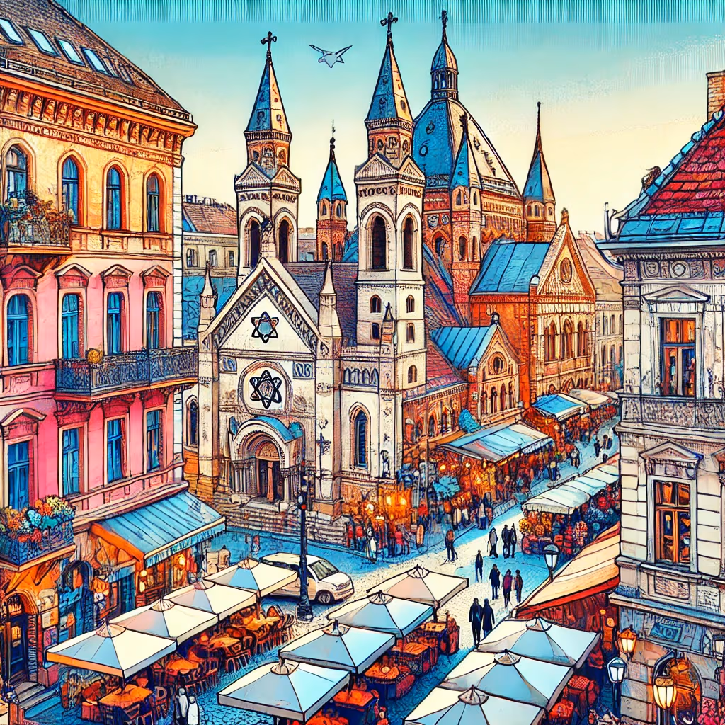 Quartiere Ebraico di Budapest