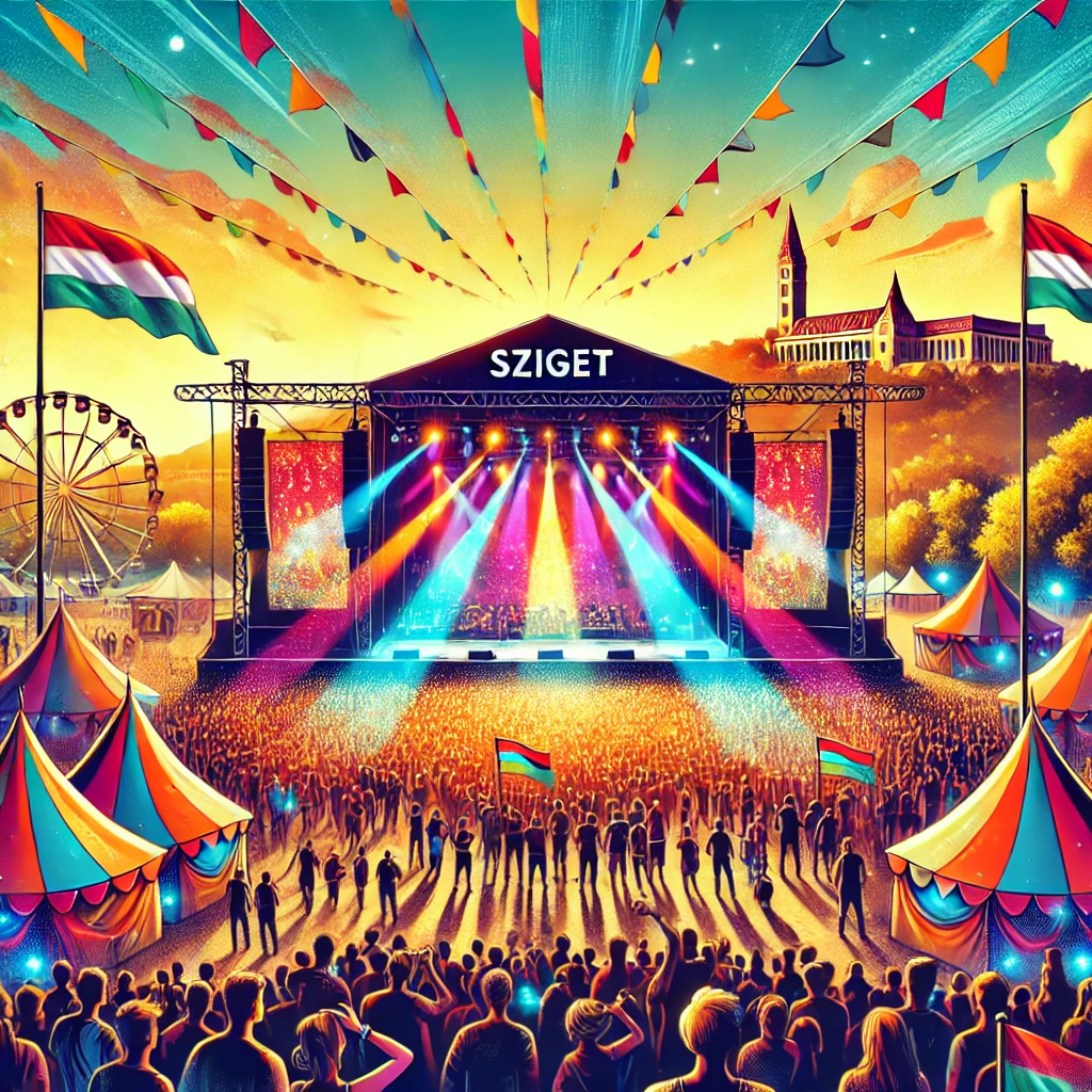 Festival Sziget a Budapest
