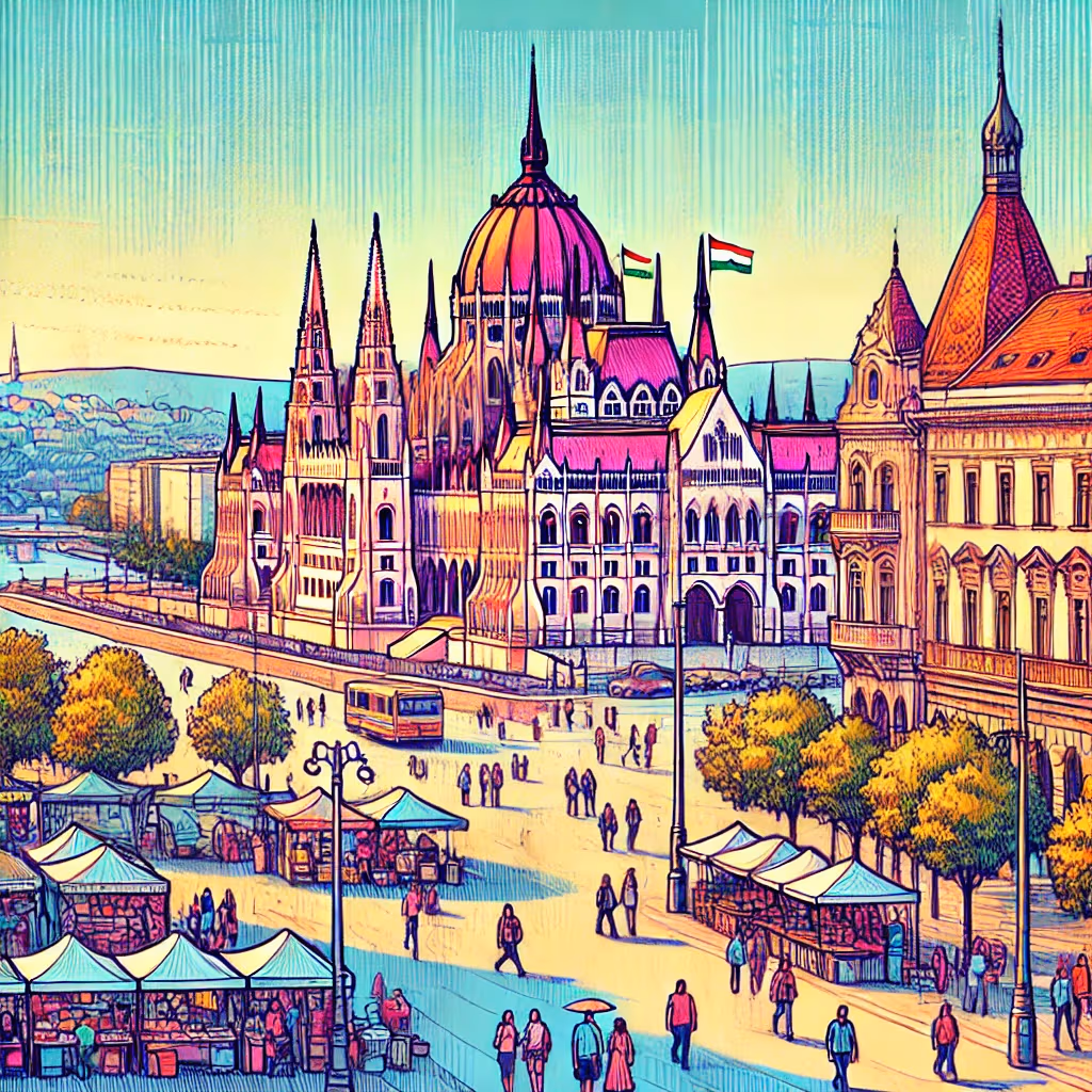 Batthyány Square in Budapest