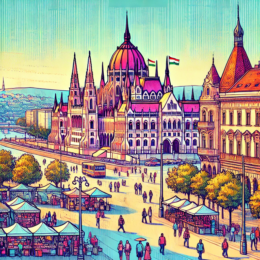 Batthyány Square in Budapest