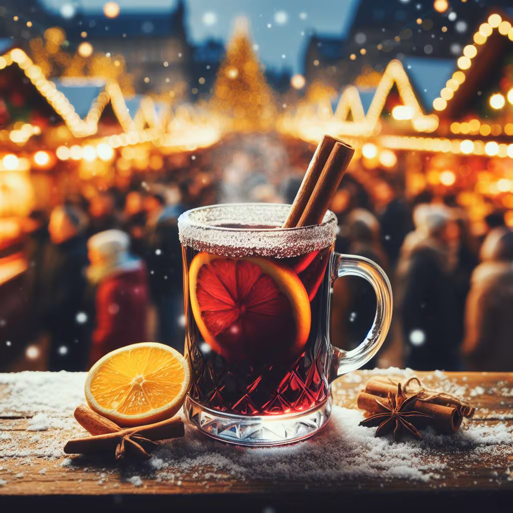 Vin brulé al mercatino di Natale