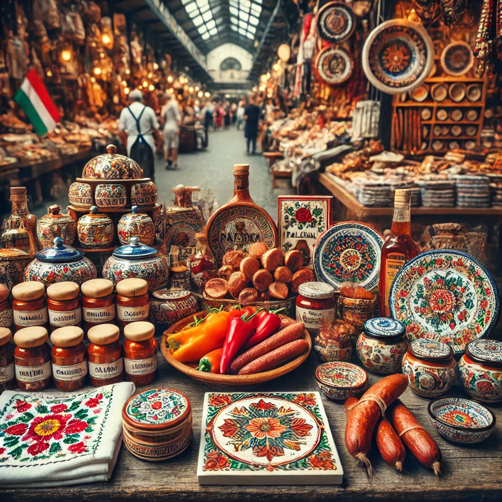 Productos tradicionales en Budapest